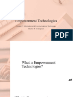 Empowerment Technologies Lesson 1