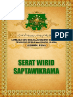 Serat Wirid Saptawikrama PDF