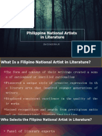 Philippine National Artists in Literature: Influential Writers Who Shaped the Nation