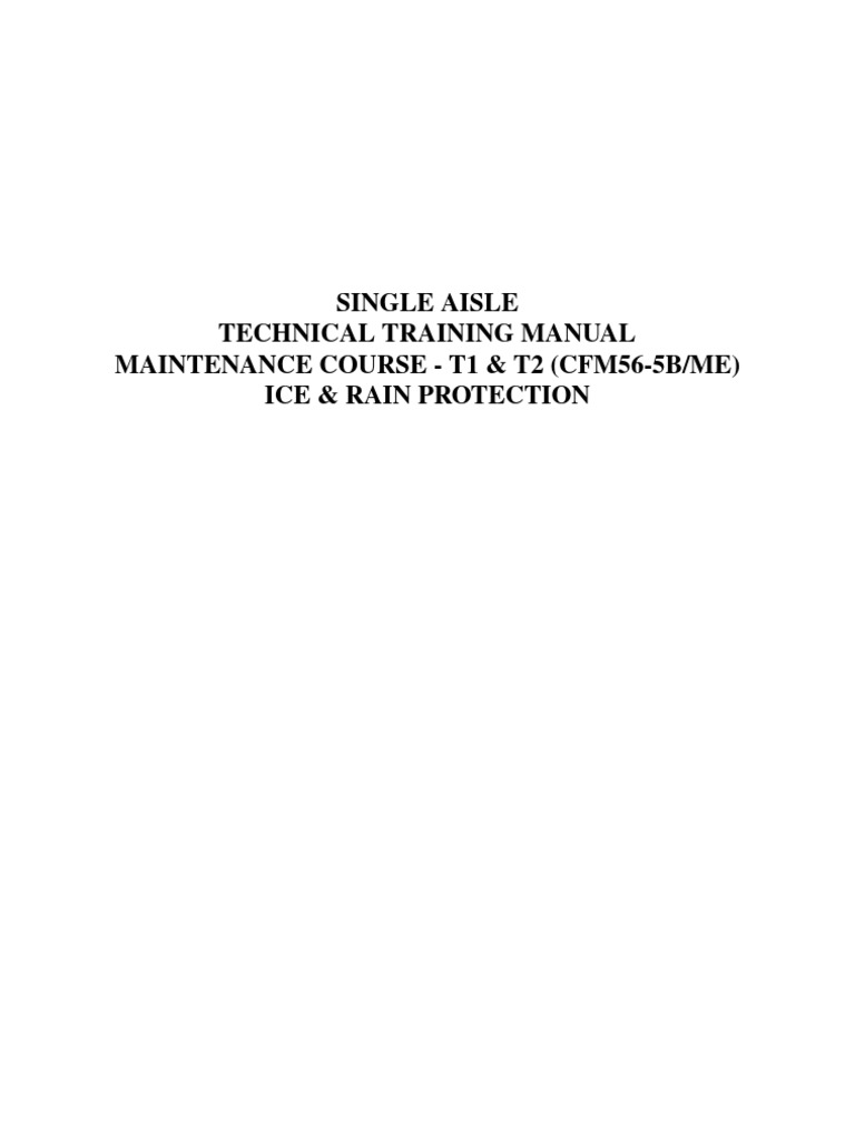 Aircraft Ice and Rain Protection System | PDF | Aviation | Aerospace