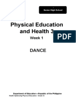 Physical Education and Health 3: Dance