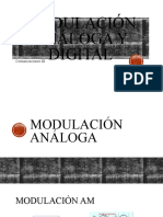 Modulación Análoga y Digital