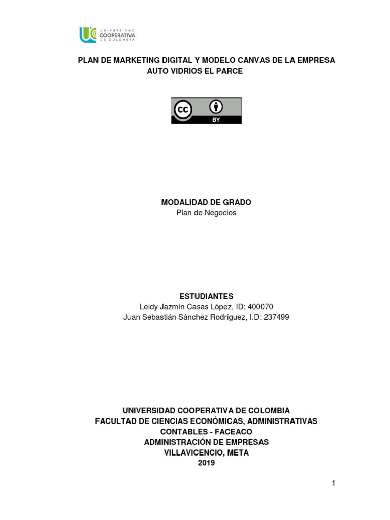 Plan de Marketing Digital para Auto Vidrios | PDF | Facebook | Marketing