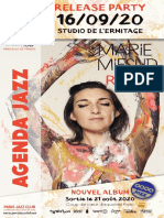 Agenda Paris Jazz Club 20 Pages Sept 2020 PDF