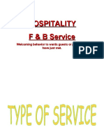 TYpes of Services