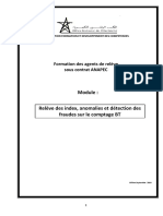 Relève Des Index, Anomalies Et Détection Des Fraudes Sur Le Comptage BT