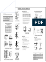 General Construction Notes: Schedule of Concrete Hollow Block and Ceramic Block Reinforcement