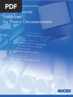 Business Process Guideline For Project Documentation: Engineering Operations Services