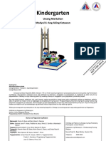 Kinder - q1 - Mod6 - Ang Aking Katawan V2bfinal 1 PDF