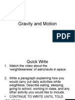 Gravity and Motion Explained