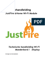 Justfire WIFI Technische Montage Handleiding Wifi Module