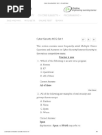 Cyber Security MCQ Set 1 ExamRadar