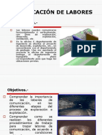 Clases COMUNCACIÓN DE LABORES MINERAS PDF