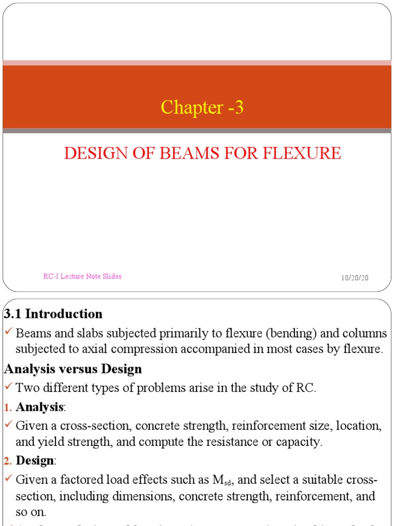 Design of Reinforced Concrete Beams | PDF | Bending | Beam (Structure)
