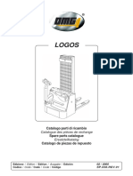 Logos: Catalogo Parti Di Ricambio Spare Parts Catalogue Catalogo de Piezas de Repuesto