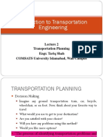 Lecture 2 Transportation Planning