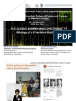 The Science Behind Mass Spectrometry The Science Behind Mass Spectrometry (Biology of A Chemistry Machine)