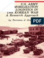 U.S. Army Mobilization and Logistics in the Korean War: A Research Approach