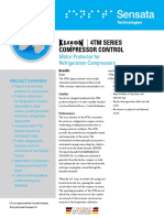 4Tm Series Compressor Control: Motor Protector For Refrigeration Compressors