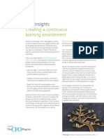 CFO Insights: Creating A Continuous Learning Environment