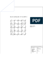 Block Levelling of Culvert 2: LEAST RL - 1018.525 HIGHEST RL-1022.575 Interval - 0.5