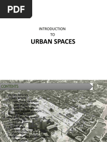 Introduction To Urban Spaces