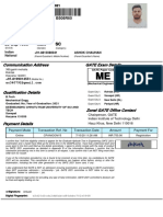 26 Sep 1999 Male SC: Communication Address GATE Exam Details