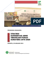 Prosiding Strategi Konservasi Species Sumatera 2015