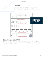 PWM PIC 18f4550