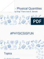 Physical Quantities