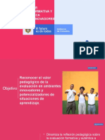 TALLER DE EVALUACIÓN AUTÉNTICA Y FORMATIVA PPTX (Modificada X Formador)