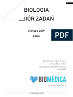 BIOLOGIA Zbior Zadan Matura 2019 Tom 1 DEMO PDF