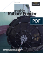 Pneumatic Rubber Fender: Handling, Storage, Installation and Maintenance Manual