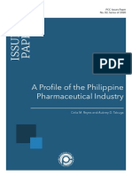 PCC Issues Paper 2020 02 A Profile of The Philippine Pharmaceutical Industry