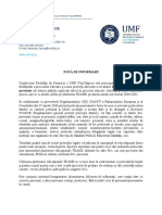 FARMACIE - Nota de Informare - Date Personale PDF