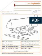 Colouring Pencil Case PDF