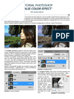 Tutorial Photoshop False Color Effect PDF