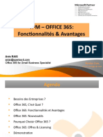 TPM - OFFICE 365 Fonctionnalités & Avantages v1.0