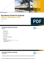 Enrollment Guide For Android: Vmware Workspace One