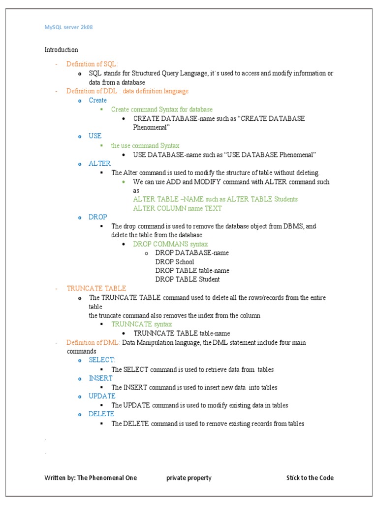 SQL Server by ThePhenomenal | PDF | Information Retrieval | Software ...