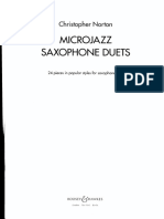 Microjazz Saxophone Duets: Christopher Norton