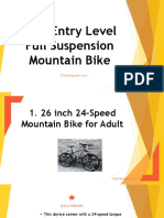 Best Entry Level Full Suspension Mountain Bikes