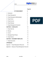 Page No Section 1 - Project Management 2