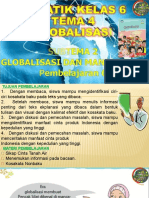 (Tematik Kelas 6 Tema 4 Globalisasi Subtema 2 Globalisasi Dan Manfaatnya. Pembelajaran 6)