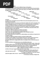 Meteorology (All Grades)