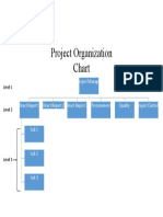 Project Organization Chart Template