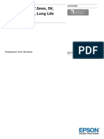 Epson M 183 57.5mm 5V Horizontal Knob Long Life Ribbon Datasheet PDF