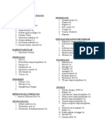 Gastroenterologi dan penyakit dalam organ tubuh