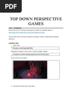 Level 2 - Top Down Games Research