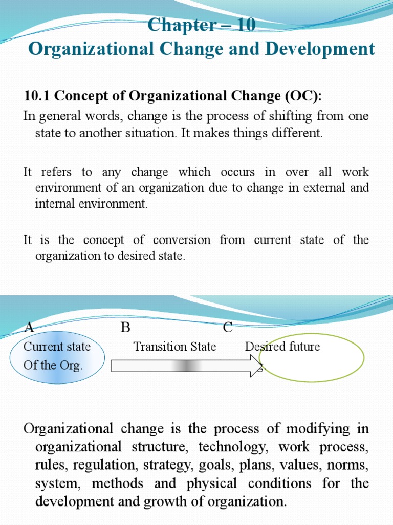 Chapter - 10 Organizational Change and Development | PDF | Organization ...